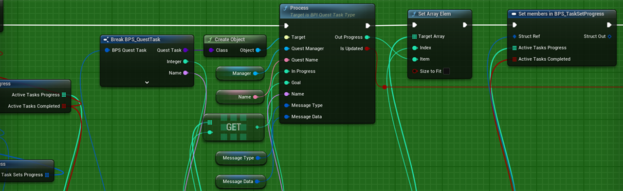 Quest Data Processing Events