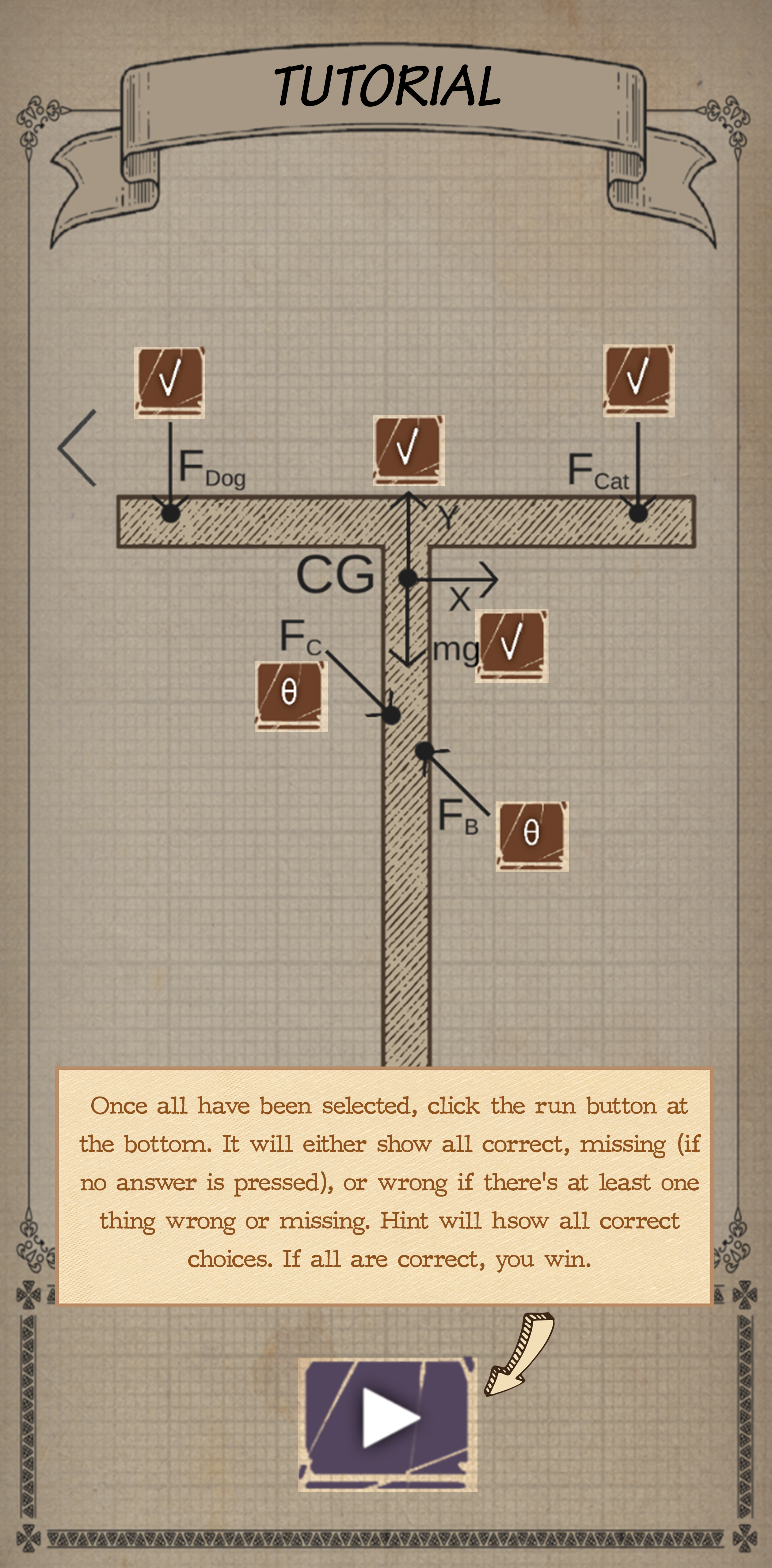 Free Body Diagram New Game Tutorial Image